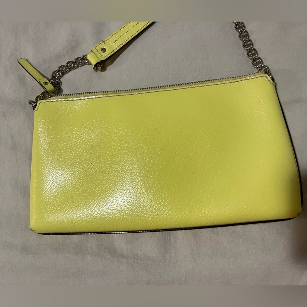 Yellow Kate Spade purse - Picture 3 of 4